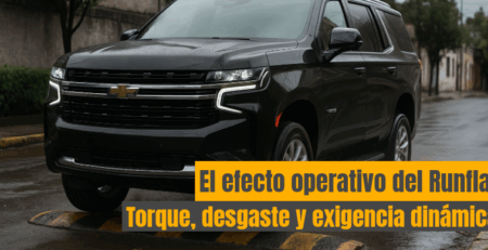 Efecto del runflat en un blindado
